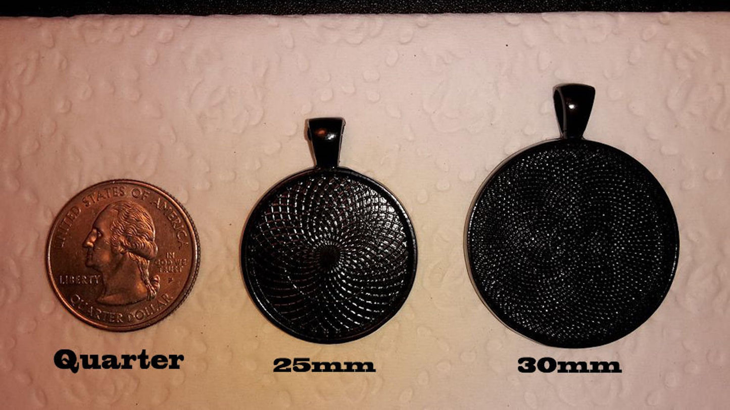 Sri Yantra, Shree Yantram, Kavach Pendant 1" Inch - Sacred Golden polished Hollowed Sri Yantra Pendant Necklace jewelry in High Quality Finish - w/Chain