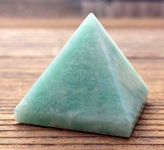 Amazonite Crystal Pyramid | 2-Inch Harmony Stone | TATTVA Collection