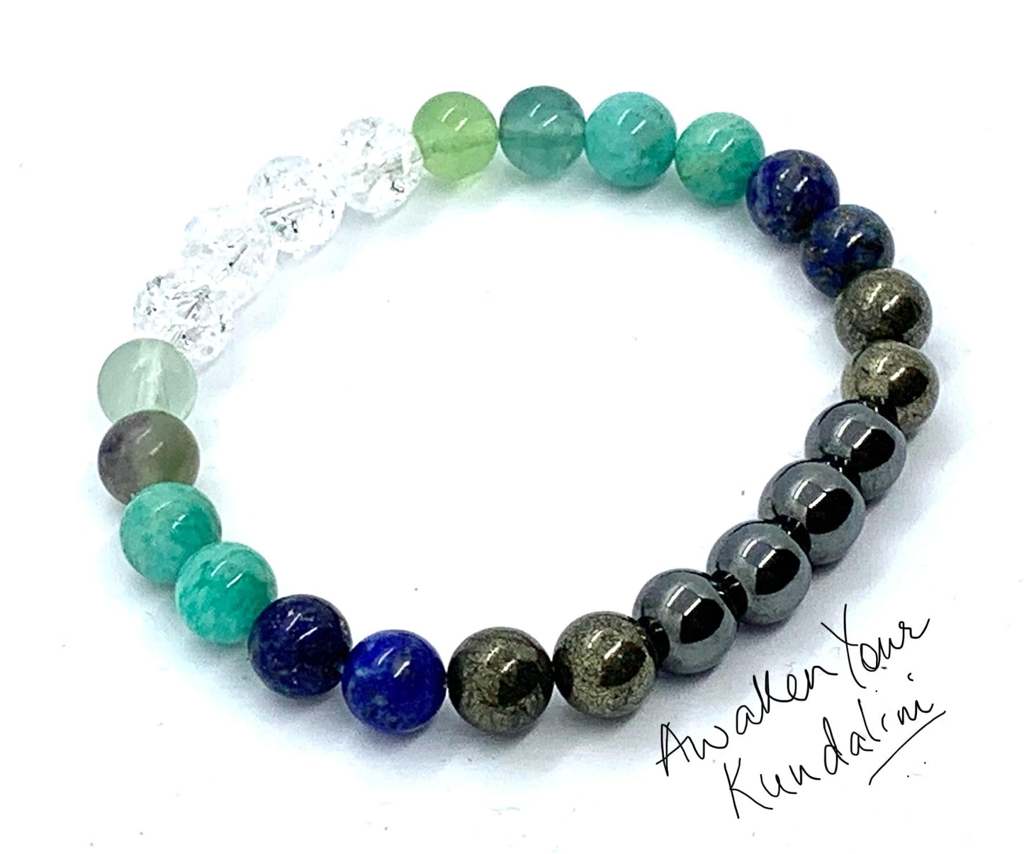 Mercury Retrograde Planet Protection Stretch Bracelet - Gemini Birthstone - Mercury Astrol