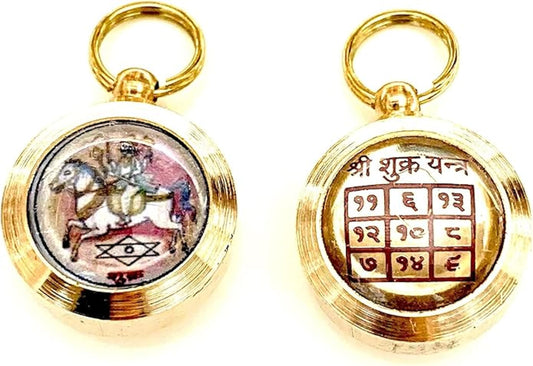 Shukra Yantra Kavach Pendant – Venus Retrograde Protection Amulet - TEJAS