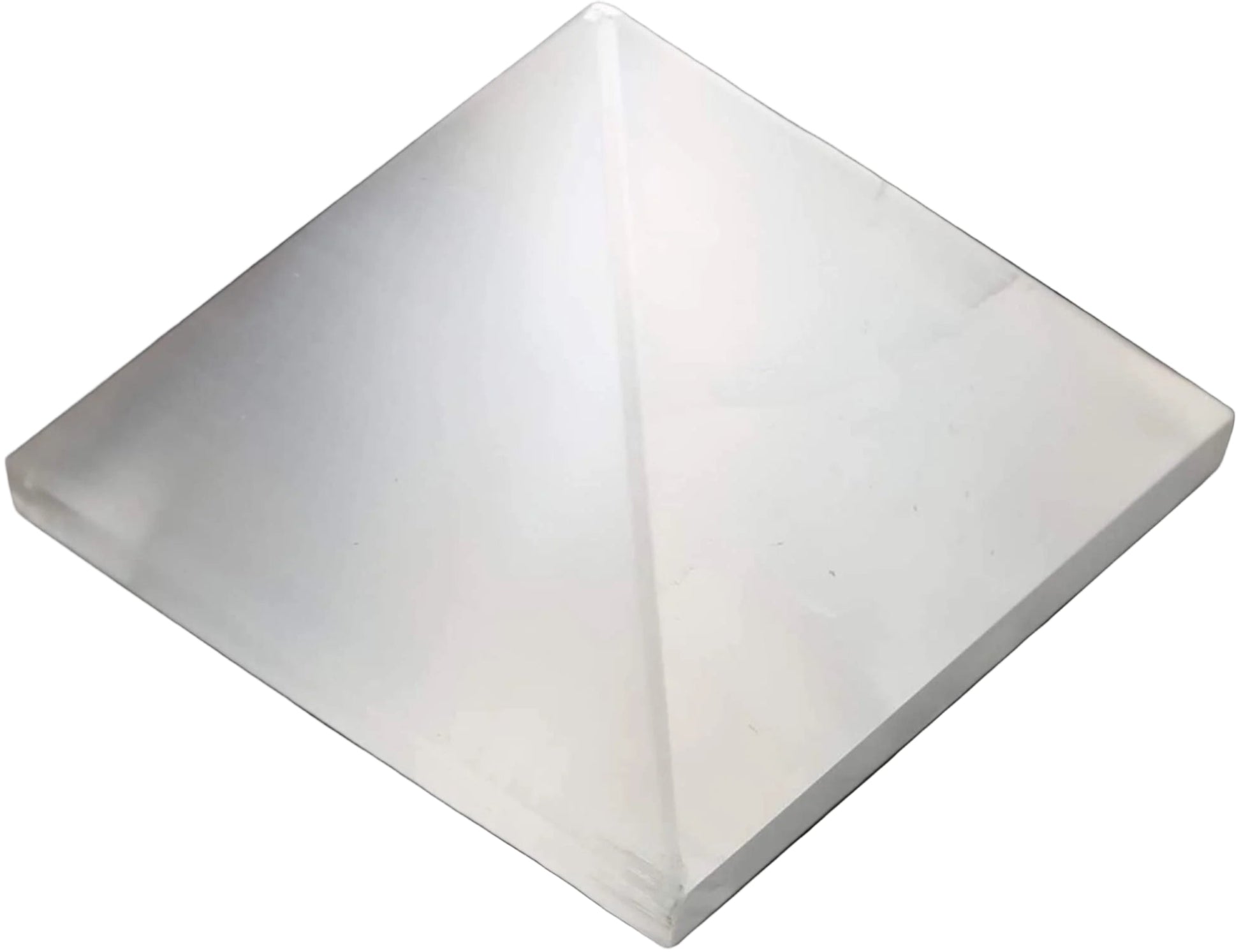 White Selenite pyramid approx 2 inches