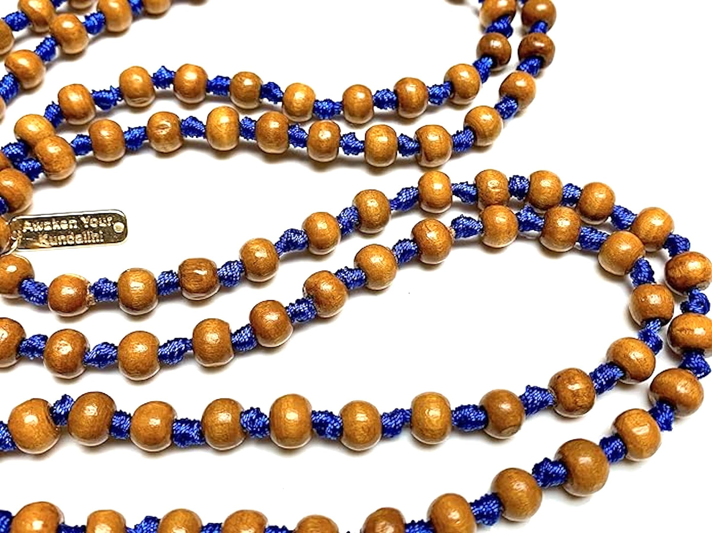 Hand-Knotted Tulsi Mala Beads Necklace – 8mm 108 Buddhist Prayer Beads – Multicolor Options – Chakra Balancing & Zodiac Birthstones – Meditation Jewelry