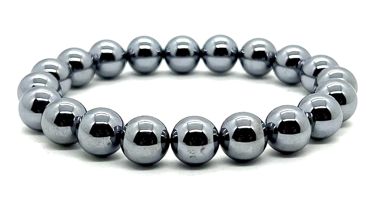 Terahertz Stretch Bracelet (8mm Beads), Harmony & Well-Being, Enhance Clarity & Energy Flow