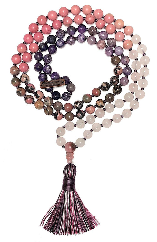 LUCEM Charoite Necklace | Balance, Love & Transformation | Heart Chakra Healing | Libra-Inspired Jewelry