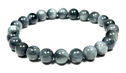 Tiger's Eye Stretch Bracelet – 8mm Beads – Multicolor Options – Solar Plexus Chakra & Zodiac Birthstones – Wrist Sizes 6-9 Inches