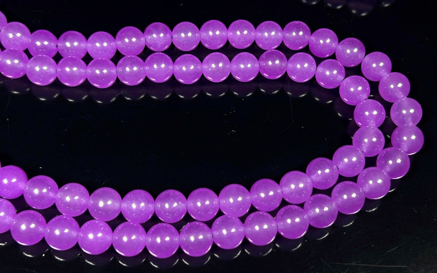 Handmade Agate Mala Beads Necklace with Black Onyx Guru Bead – 108 Beads – 8mm – Multicolor Options – Chakra Balancing & Zodiac Birthstone – Meditation Jewelry