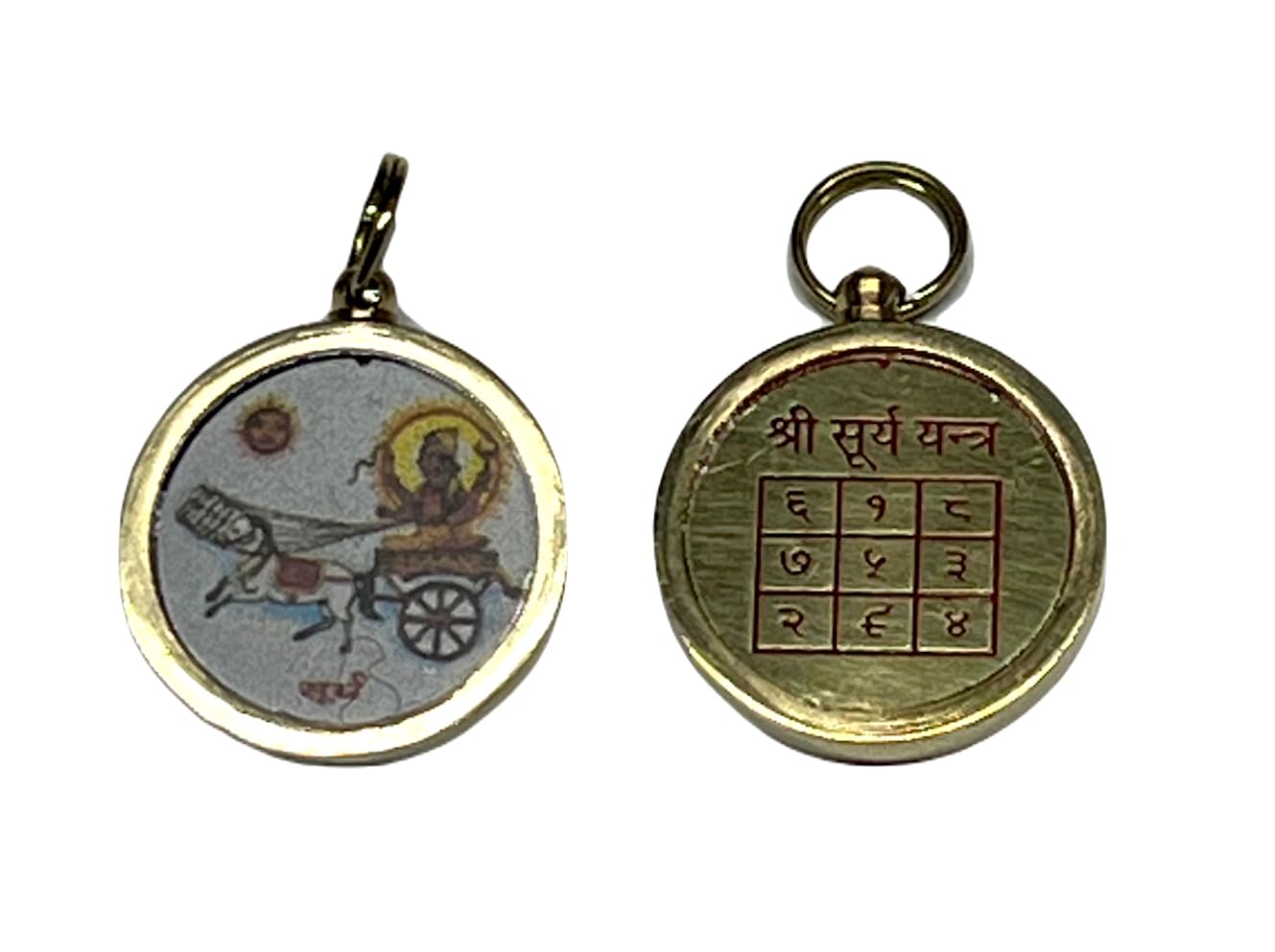 AWAKEN YOUR KUNDALINI Surya Yantra for Sun - Navagraha Navgrah Yantra - Retrograde Planet Protection Amulet - Rashi Yantra