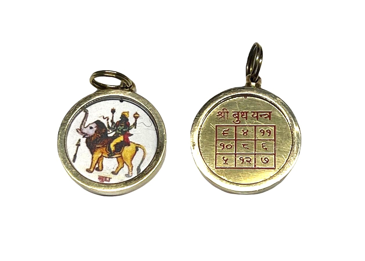 Budh Yantra Pendant | Mercury Protection Amulet | TEJAS & VARNIKA