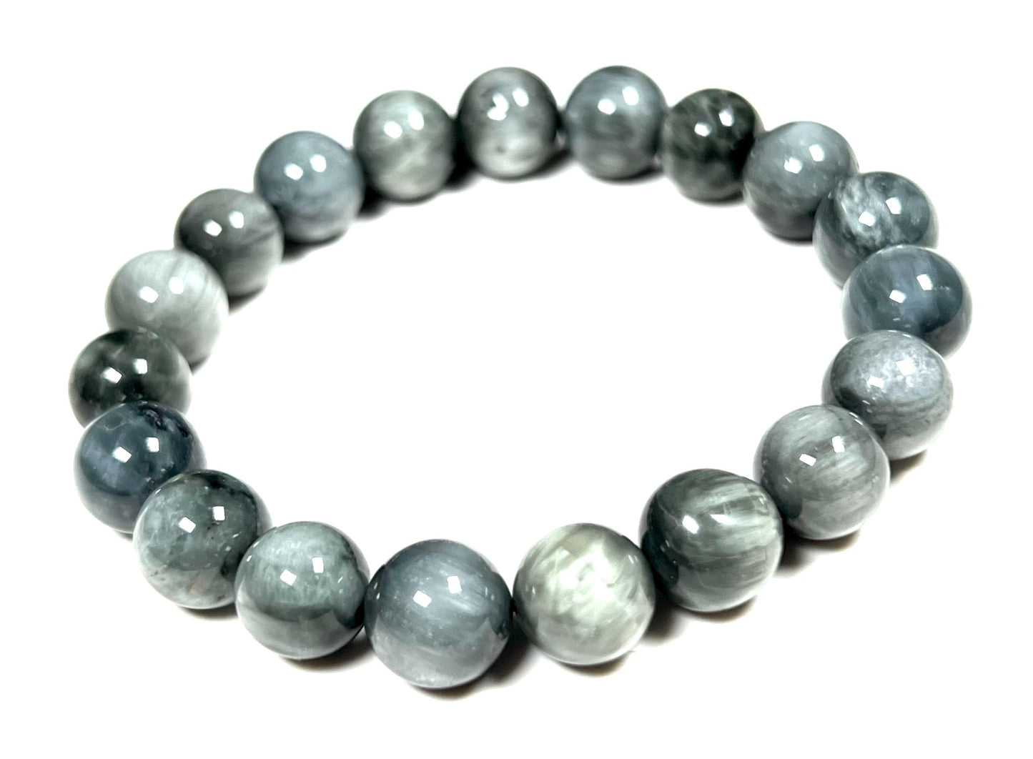 Tiger's Eye Stretch Bracelet – 10mm Mala Beads – Natural & Ethically Sourced – Solar Plexus Chakra & Birthstone Jewelry