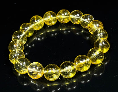 SOLIS Citrine Bracelet | Healing, Spirituality, & Emotional Wellbeing | Solar Plexus Chakra | November Birthstone