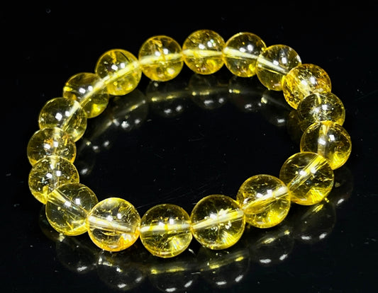 SOLIS Citrine Bracelet | Healing, Spirituality, & Emotional Wellbeing | Solar Plexus Chakra | November Birthstone