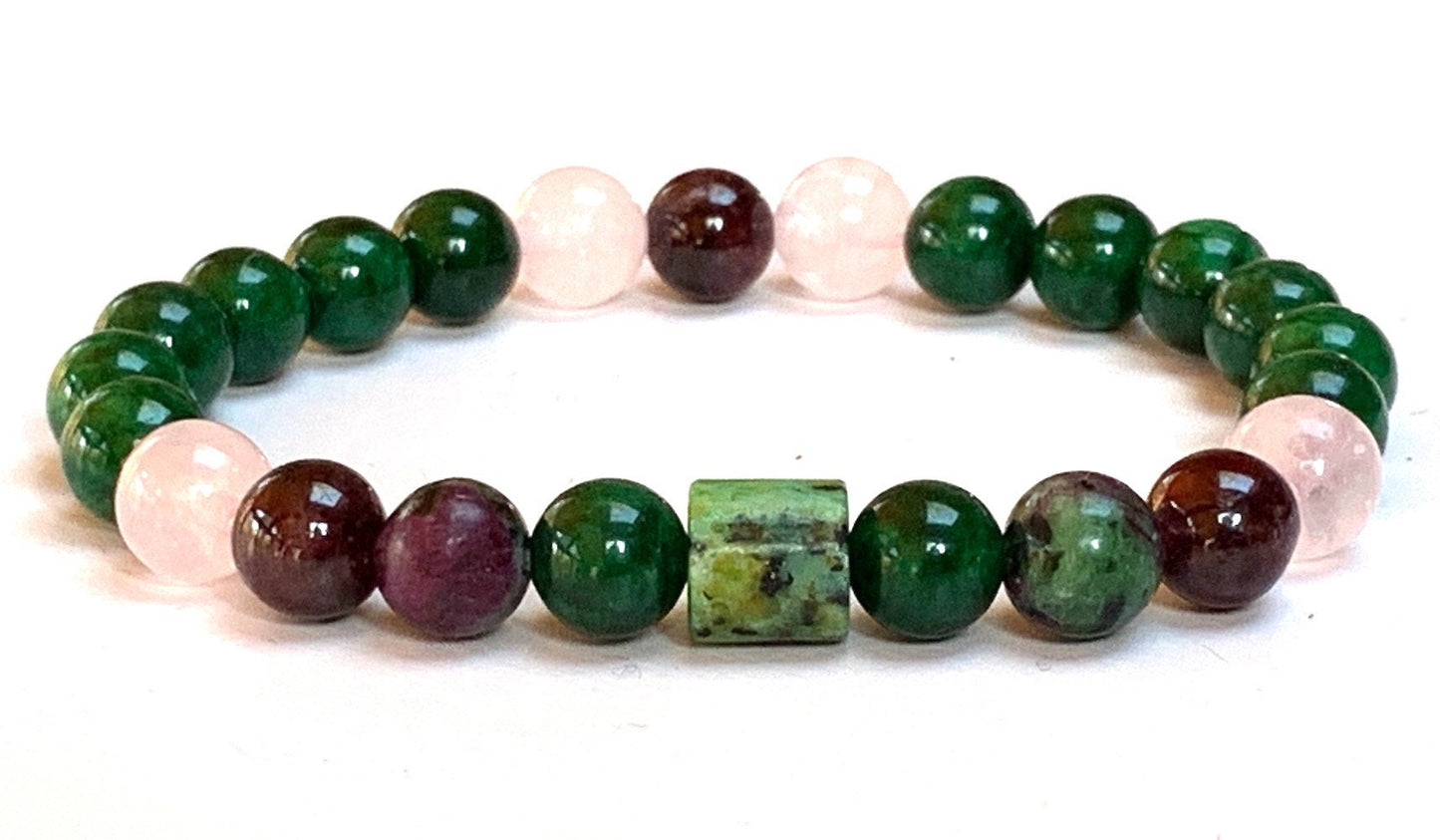 Heart Chakra Healing LOVE Bracelet | Spiritual Jewelry | AMARA Collection