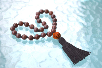 Garnet Pocket Mala | 27 Beads for Passion & Vitality | ANKURA Collection