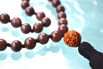 Garnet Pocket Mala | 27 Beads for Passion & Vitality | ANKURA Collection
