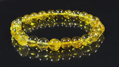 SOLIS Citrine Bracelet | Healing, Spirituality, & Emotional Wellbeing | Solar Plexus Chakra | November Birthstone