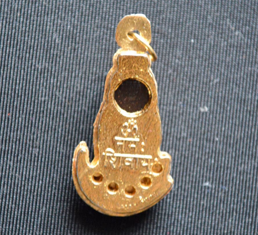 Sri Maha Mrityunjaya Yantra Kavach Pendant-Unique-Complete Mantra engraved inside the Pendant- Overcome fear of death grave dangers diseases