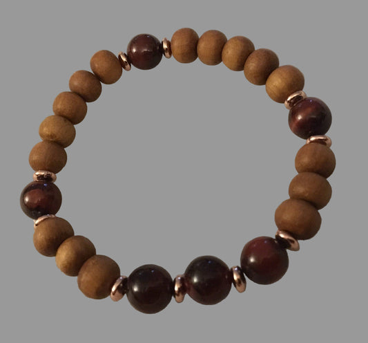 8mm sandalwood bracelet
