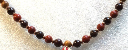 Sacral Chakra Healing Mala , Awakening Sacral Chakra Jewelry, 108 Sacral Chakra Wrap Mala Beads, 108 Wooden Wrap Mala Beads Necklace