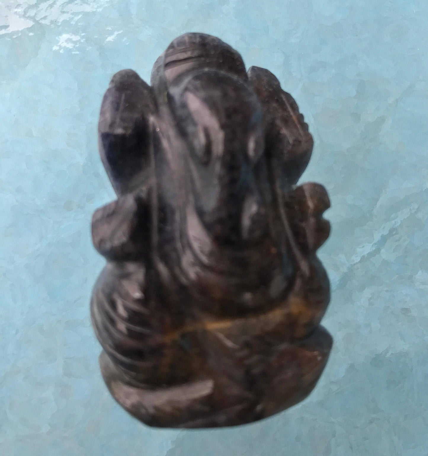Hand carved Garnet Stone Lord Ganesh Statue Idol Of Lord Ganesh Natural Garnet Carved Ganesha Handmade Ganesh Gemstone SculptureChristmas