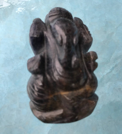 Hand carved Garnet Stone Lord Ganesh Statue Idol Of Lord Ganesh Natural Garnet Carved Ganesha Handmade Ganesh Gemstone SculptureChristmas