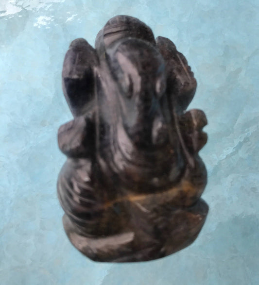 Hand carved Garnet Stone Lord Ganesh Statue Idol Of Lord Ganesh Natural Garnet Carved Ganesha Handmade Ganesh Gemstone SculptureChristmas