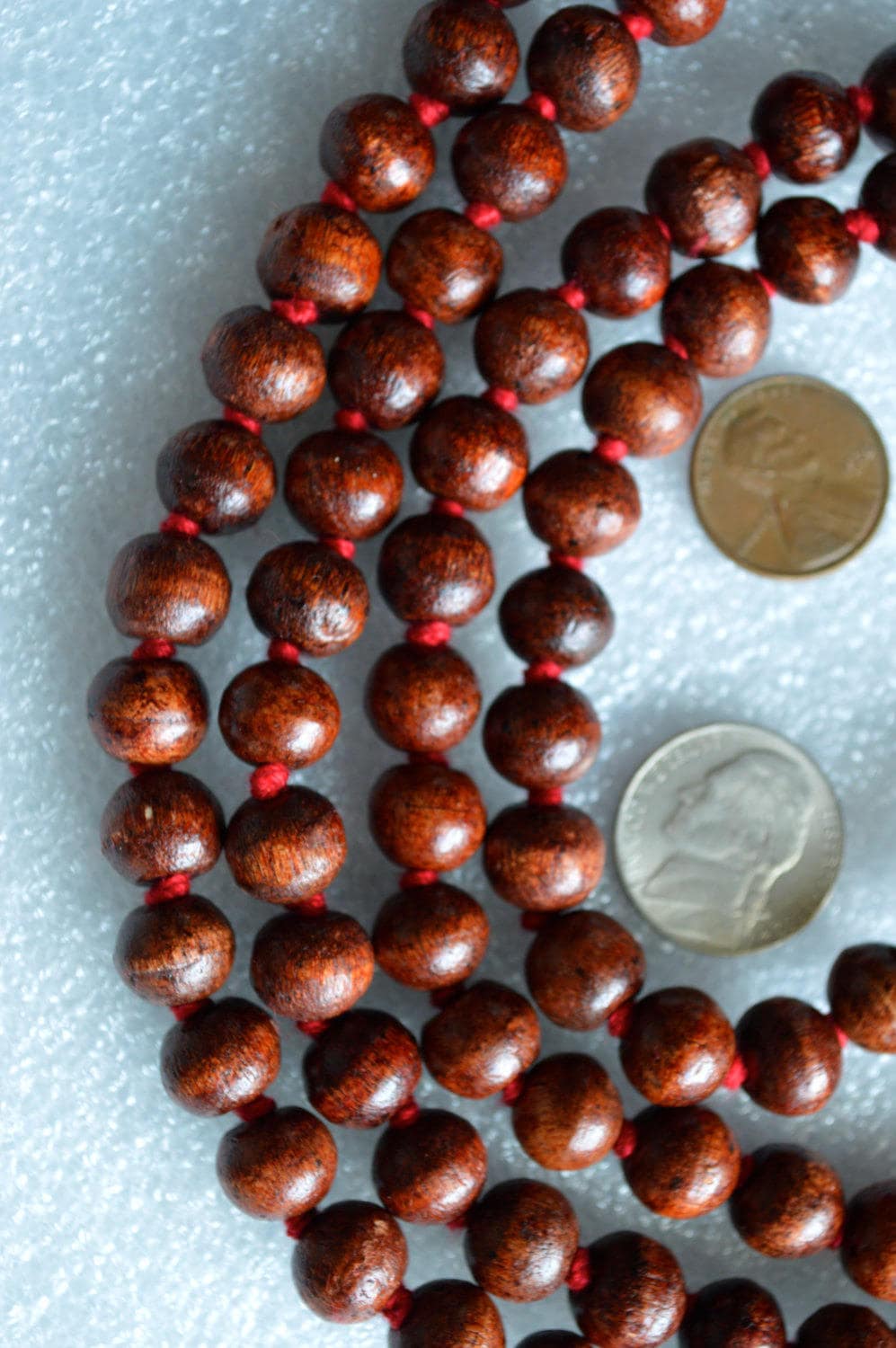 Rare 10mm Bodhi Buddha Prayer Beads Hand Knotted Mala Necklace - Energized Karma Nirvana Meditation 108 Beads For Awakening Chakra Kundalini