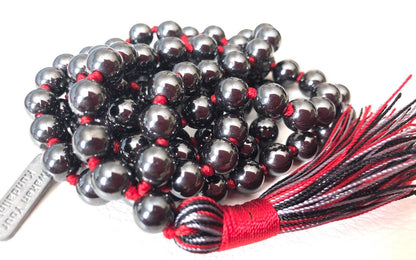 FEROX Hematite Mala Beads Necklace |