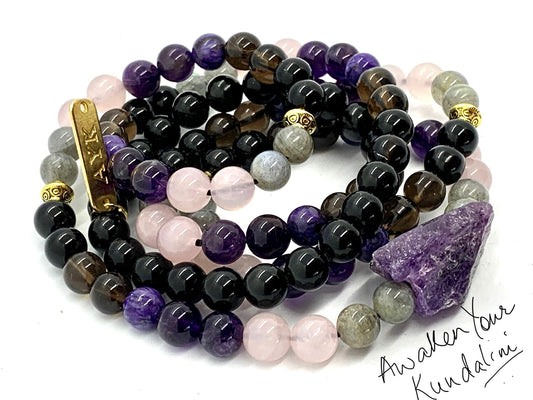 Crystals for Sleep Necklace | Calming Energy & Restful Harmony by AYK