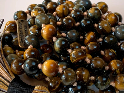 Protection Tiger Eye necklace mens jewelry birthday gifts for men gift for dad Valentine's Day gift for husband gift for boyfriend for him