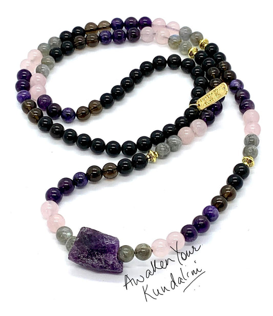 Crystals for Sleep Necklace | Calming Energy & Restful Harmony by AYK