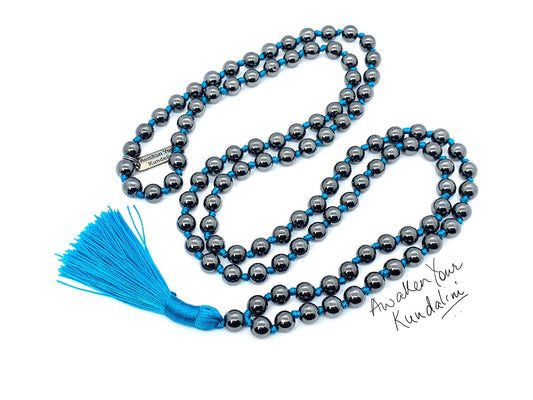 FEROX Hematite Mala Beads Necklace |